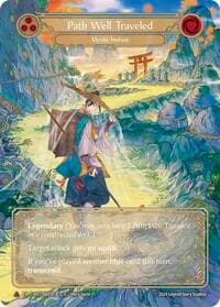 Path Well Traveled // Inner Chi (Marvel) - Part the Mistveil - Flesh and Blood TCG card