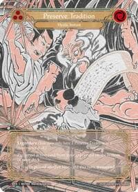 Preserve Tradition // Inner Chi (Marvel) - Part the Mistveil - Flesh and Blood TCG card
