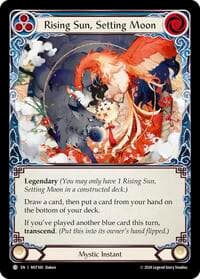 Rising Sun, Setting Moon // Inner Chi - Part the Mistveil - Flesh and Blood TCG card