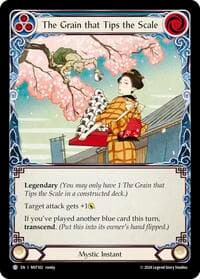 The Grain that Tips the Scale // Inner Chi - Part the Mistveil - Flesh and Blood TCG card