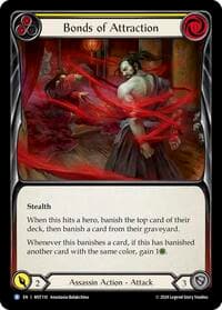 Bonds of Attraction (Yellow) - Part the Mistveil - Flesh and Blood TCG card