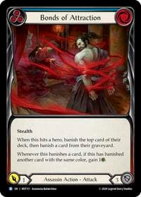 Bonds of Attraction (Blue) - Part the Mistveil - Flesh and Blood TCG card
