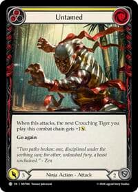 Untamed (Yellow) - Part the Mistveil - Flesh and Blood TCG card
