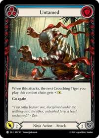 Untamed (Blue) - Part the Mistveil - Flesh and Blood TCG card