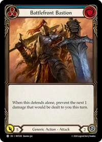 Battlefront Bastion (Blue) - Part the Mistveil - Flesh and Blood TCG card