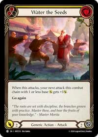 Water the Seeds (Yellow) - Part the Mistveil - Flesh and Blood TCG card