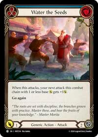 Water the Seeds (Blue) - Part the Mistveil - Flesh and Blood TCG card