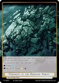 Fragment of the Emerald Tablet - Thoth of the Trinity - Force of Will card