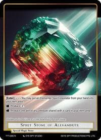 Spirit Stone of Alexandrite - Thoth of the Trinity - Force of Will card