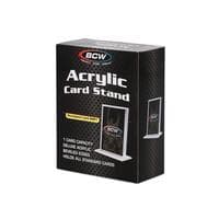 Vertical Acrylic Card Stand - BCW Toploaders - Collectible Storage card