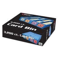3200 Collectible Card Bin - Blue - BCW Deck Boxes - Deck Boxes card
