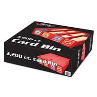 3200 Collectible Card Bin - Red - BCW Deck Boxes - Deck Boxes card