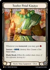 Twelve Petal Kasaya - Part the Mistveil - Flesh and Blood TCG card