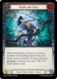 Tooth and Claw - Part the Mistveil - Flesh and Blood TCG card