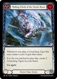 Shifting Winds of the Mystic Beast - Part the Mistveil - Flesh and Blood TCG card