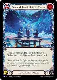 Second Tenet of Chi: Moon - Part the Mistveil - Flesh and Blood TCG card