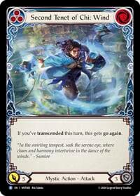 Second Tenet of Chi: Wind - Part the Mistveil - Flesh and Blood TCG card