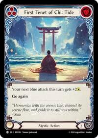 First Tenet of Chi: Tide - Part the Mistveil - Flesh and Blood TCG card