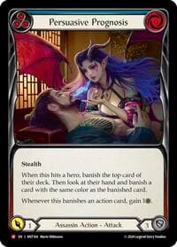 Persuasive Prognosis - Part the Mistveil - Flesh and Blood TCG card