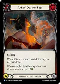 Art of Desire: Soul - Part the Mistveil - Flesh and Blood TCG card