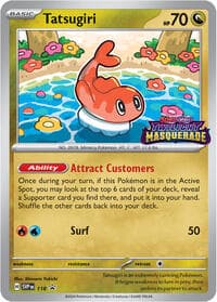 Tatsugiri - 118 - SV: Scarlet & Violet Promo Cards - Pokemon card