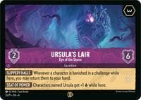 Ursula's Lair - Eye of the Storm - Disney Lorcana Promo Cards - Disney Lorcana card