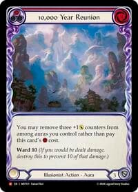 10,000 Year Reunion - Part the Mistveil - Flesh and Blood TCG card