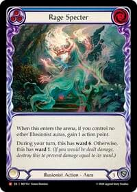 Rage Specter - Part the Mistveil - Flesh and Blood TCG card