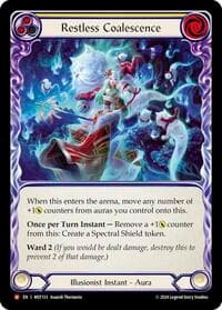 Restless Coalescence - Part the Mistveil - Flesh and Blood TCG card