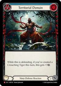Territorial Domain - Part the Mistveil - Flesh and Blood TCG card