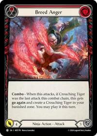 Breed Anger (Red) - Part the Mistveil - Flesh and Blood TCG card