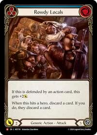 Rowdy Locals - Part the Mistveil - Flesh and Blood TCG card