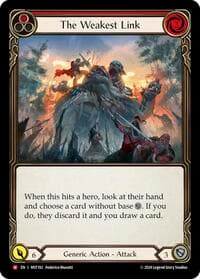 The Weakest Link - Part the Mistveil - Flesh and Blood TCG card