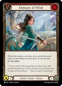 Emissary of Wind - Part the Mistveil - Flesh and Blood TCG card