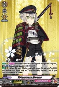 Hotarumaru Kiwame - D-TB04: Touken Ranbu ONLINE 2023 - Cardfight Vanguard card