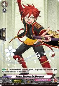 Aizen Kunitoshi Kiwame - D-TB04: Touken Ranbu ONLINE 2023 - Cardfight Vanguard card