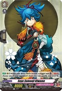 Sayo Samonji Kiwame - D-TB04: Touken Ranbu ONLINE 2023 - Cardfight Vanguard card
