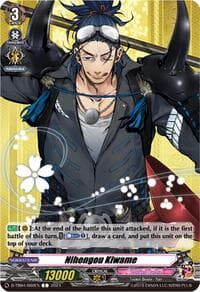 Nihongou Kiwame - D-TB04: Touken Ranbu ONLINE 2023 - Cardfight Vanguard card