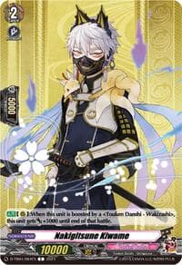 Nakigitsune Kiwame - D-TB04: Touken Ranbu ONLINE 2023 - Cardfight Vanguard card