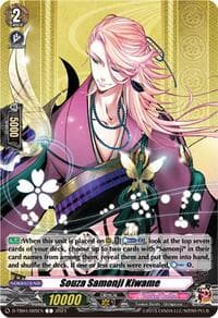 Souza Samonji Kiwame - D-TB04: Touken Ranbu ONLINE 2023 - Cardfight Vanguard card