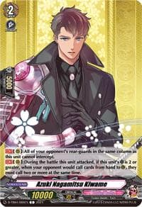 Azuki Nagamitsu Kiwame - D-TB04: Touken Ranbu ONLINE 2023 - Cardfight Vanguard card