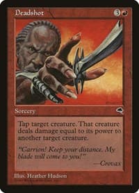 Deadshot - Tempest - Magic: The Gathering card