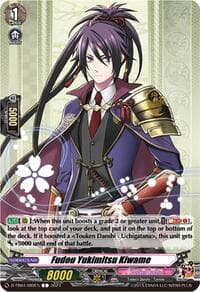 Fudou Yukimitsu Kiwame - D-TB04: Touken Ranbu ONLINE 2023 - Cardfight Vanguard card