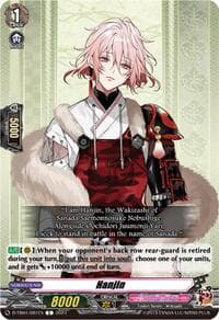 Hanjin - D-TB04: Touken Ranbu ONLINE 2023 - Cardfight Vanguard card