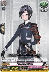 Yagen Toushirou - D-TB04: Touken Ranbu ONLINE 2023 - Cardfight Vanguard card