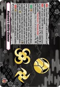 Naginata's Ability Kiwame - D-TB04: Touken Ranbu ONLINE 2023 - Cardfight Vanguard card