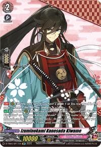 Izuminokami Kanesada Kiwame (SP) - D-TB04: Touken Ranbu ONLINE 2023 - Cardfight Vanguard card