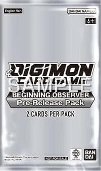 Beginning Observer Pre-Release Pack - Beginning Observer Pre-Release Cards - Digimon Card Game card