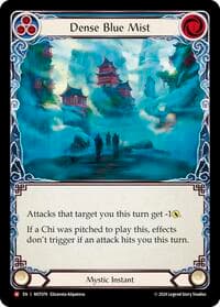 Dense Blue Mist - Part the Mistveil - Flesh and Blood TCG card