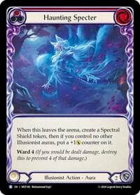 Haunting Specter (Red) - Part the Mistveil - Flesh and Blood TCG card